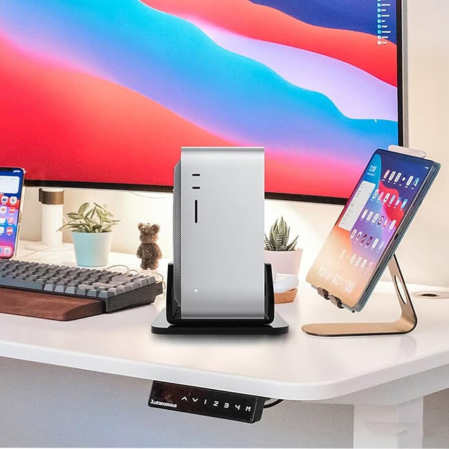 Mac Studio (2025/2022年) デスクトップスタンドマウント Amazon.co.jp: Spigen Mac Studio (2025/2022年) デスクトップ
